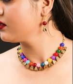 Multicolor Pearl Necklaces