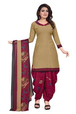 Chiku printed lawn salwar 1