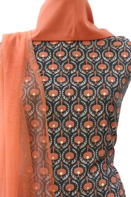 Modal Cotton Silk Print Unstitched Suit Fabric 2