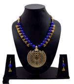 Blue Pearl Necklaces