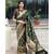 Black Woven banarasi saree with blouse