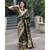 Black Woven banarasi saree with blouse