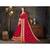 Red Embroidered Art Silk saree with blouse