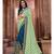 Green Embroidered Art Silk saree with blouse