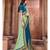 Green Embroidered Art Silk saree with blouse