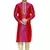 Pink Embroidered Dupion Silk Kurta Pajama