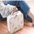 White Travel Makeup Bags Cosmetic Case Organizer Portable Storage Bag 1 Pcs Set