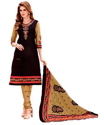 Multicolor Printed Cotton Unstitched Salwar 1