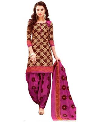 Multicolor Printed Cotton Unstitched Salwar 1