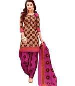 Multicolor Printed Cotton Unstitched Salwar
