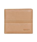 Coffee Color RFID Two Fold Wallet For Men