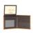 Coffee Color RFID Two Fold Wallet For Men