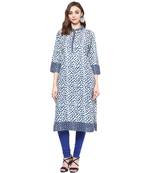 ridan cotton multicolour cotton straight kurti