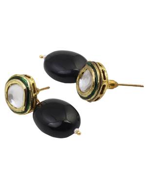 Blue
 diamond earrings 3
