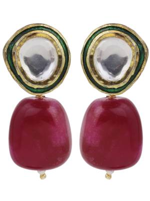 Red
 diamond earrings 2