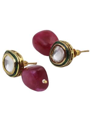 Red
 diamond earrings 3
