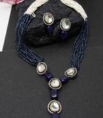 Blue
 diamond jewellery-combo