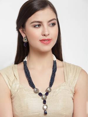 Blue
 diamond jewellery-combo 2