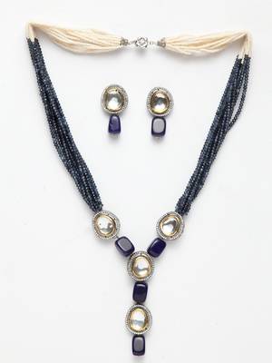 Blue
 diamond jewellery-combo 4