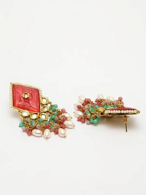 Red
 ruby   earrings 3