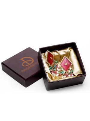 Red
 ruby   earrings 4