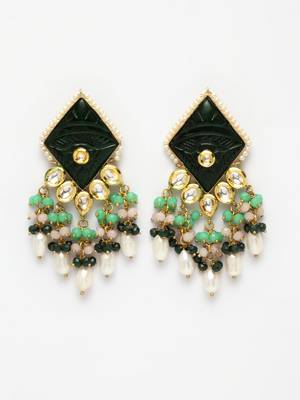 Green
 emerald   earrings 2