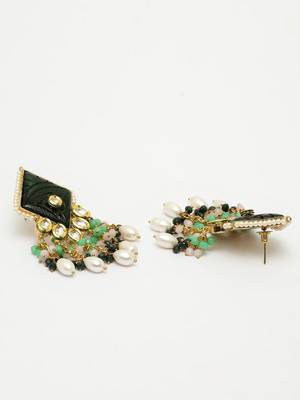 Green
 emerald   earrings 4