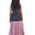 Kids Blue Top And Pink Lehenga Choli