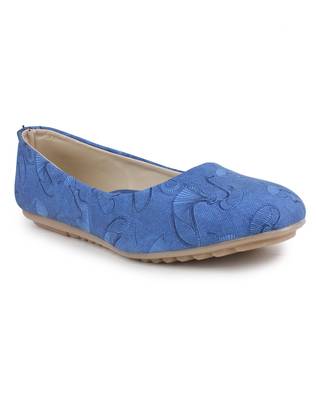 Blue Beautiful synthetic material bellies for women  1
