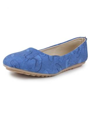 Blue Beautiful synthetic material bellies for women  2