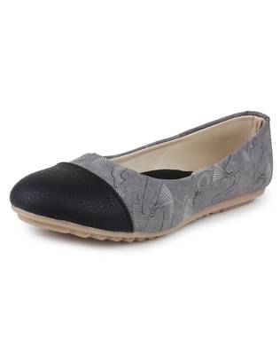 Grey Beautiful synthetic material bellies for women  2