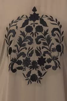 Women Double Layered Embroiderydubai Abaya