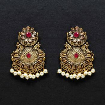 Maroon Danglers Drops 1