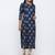 Women's Teal Rayon Self Design Straight Kurta