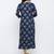 Women's Teal Rayon Self Design Straight Kurta