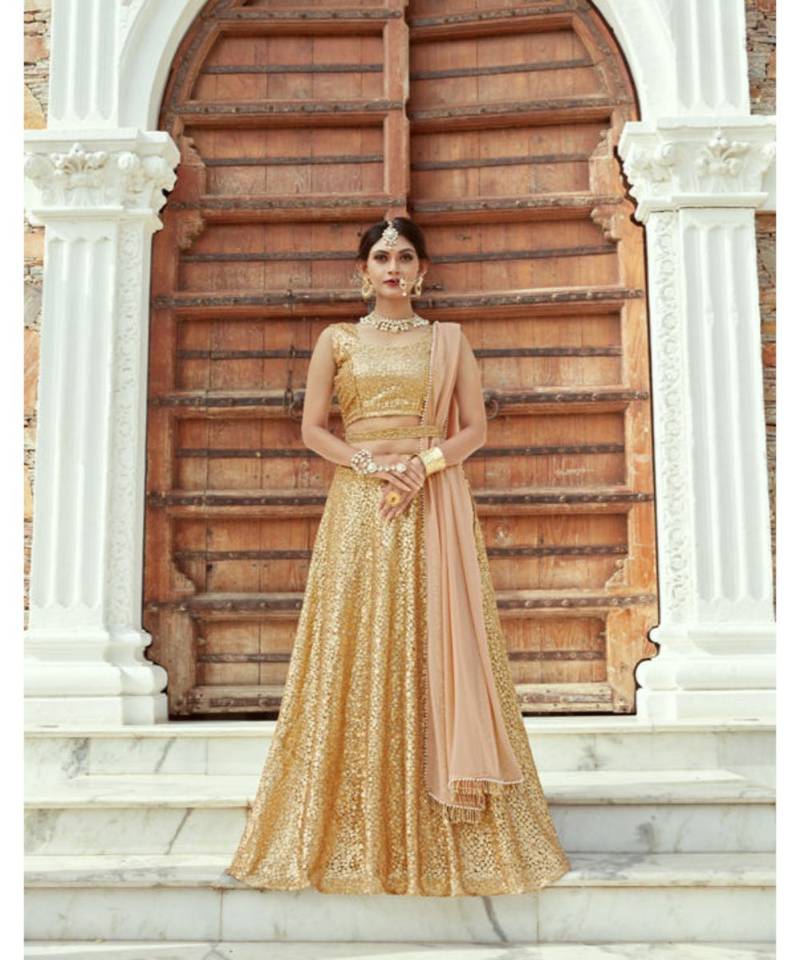 lehenga matching sandals