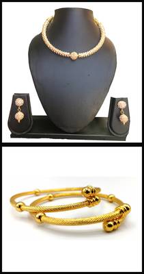 Gold jewellery combo 1