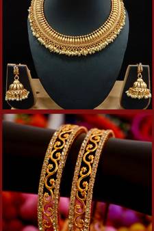 Gold Jewellery Combo