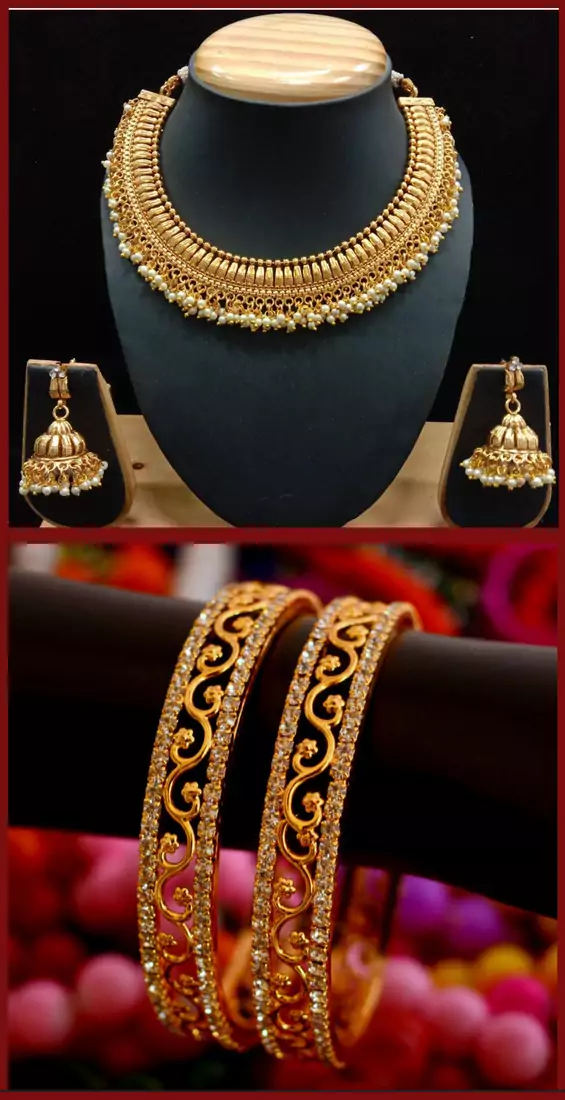 Gold Jewellery Combo