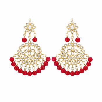 Wedding Wear Kundan Beaded Necklace Set With Mang Tikka 4