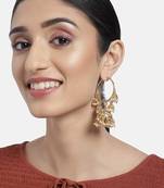 Pearl Jhumki Hoop Earring for Women 