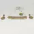Grey Copper Kundan Gold Plated Necklace with Earring & Mang Tika