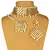 White Copper Kundan Gold Plated Necklace with Earring & Mang Tika