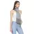 Grey & Black Woven Geometric Viscose Rayon Stole