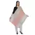 Peach & Ivory Woven Viscose Rayon Blended Shawl