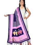 pink DESINGER PRINTED REYON COTTON DUPATTA