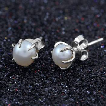 White Pearl Studs 3