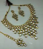 White cubic zirconia chokers