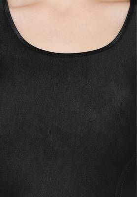 Women's Black Casual Stretchable Readymade Saree Blouse 5