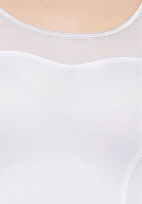 Women's Silver Sweetheart Yoke Stretchable Casual Readymade Saree Blouse 5